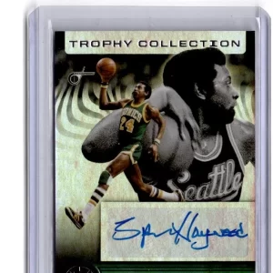 Spencer Haywood Trophy Collection Signatures